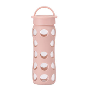New 2025 Large Capacity Borosilicate Glass Cup With Silicone Sleeve