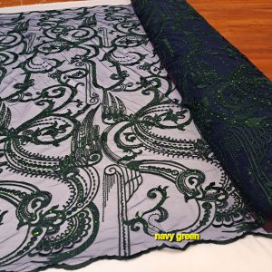 bahan kain kebaya tulle gradasi terbaru/bakal kain motif full daimen mewah
