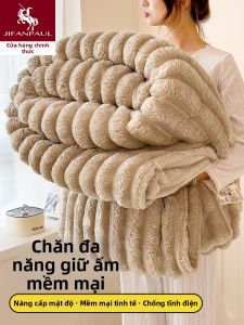 JIFANPAUL | Chiếc Chăn Lông Thỏ Cao Cấp Dày