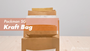 Food Grade Kraft Paper Bags for Takeaway - Versatile Durable Oil/Water Resistant - Various Sizes for Groceries and Bakery Items