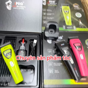 iPro Tông đơ cắt tóc Pro Barber S8167 cao cấp 7W pin Lithium Ion 2500mAh thời gian sử dụng 180 phút lưỡi mạ DLC sắc nét