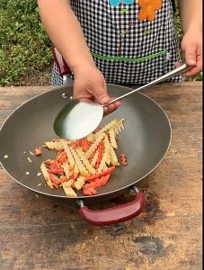 Stainless Steel Cooking Spoon Food Grade Frying Soup Spoons Chef Household Tableware Long Handle Kitchen Utensils