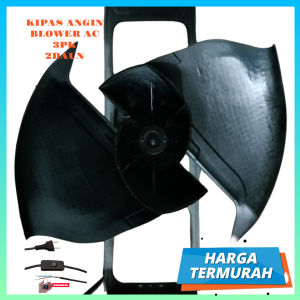 KIPAS ANGIN BLOWER 3PK TURBO/2 DAUN/HEMAT LISTIK 30 WATT/SIAP PAKAI/FREE COLOKAN ON OFF