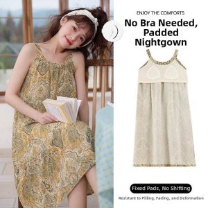 PH | Bra-Integrated Fast-Drying Bathrobe Cotton