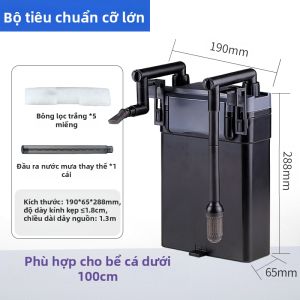 sunsun | Bộ Lọc Hồ Cá Tạo Oxy 3-trong-1 Bơm Làm Sạch Nước Treo Tường