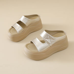 DINGMUYI | Thick Sole Fairy Style Outdoor Slippers