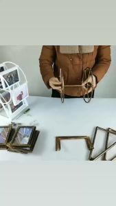 5-Inch Rotating Ferris Wheel Picture Frames Vintage Style Photo Frame / Elegant Display Table Desk