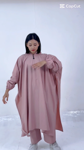 Jas Hujan Ponco Wanita Dewasa Jumbo Tebal dan Kuat Elastis