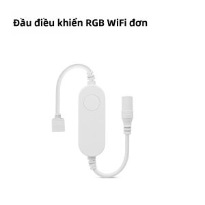 Bộ Điều Khiển Đèn LED RGB Thông Minh Tuya WiFi 12V-24V Điều Khiển Đèn Dải LED Đơn Sắc Hoạt Động Với Ứng Dụng Alexa Google Smart Life.