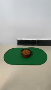 AP AIMAYAPET Pet Silicone Placemat Waterproof Pet Feeding Mat Non-slip Silicone Pet Bowl Mat Pet Food Mat