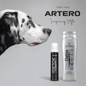 Artero Detox Shampoo (250ml) แชมพูดีท็อกซ์สำหรับสุนัขและแมวทุกสายพันธุ์ สูตรล้างสารพิษ ลดมลภาวะ พร้อมให้ความชุ่มชื้นล้ำลึก