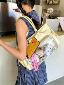 COLORFUL SUMMER DRESS | Large Capacity Concert Bag with Hidden Light Plank Storage