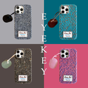 Eyekey Autumn Winter Plush Fabric Phone Case for Apple 16promax Iphone 17 New Style 14 Women 15 pro Fashion 13 Elegance 12 Anti Fall Protection Cover