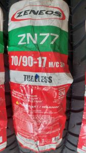 Ban motor bebek depan belakang ZENEOS ZN77 70/90-17 - 80/90-17