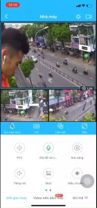 Camera 3 mắt HopeWay xem 3 màn hình đồng thời góc quay siêu rộng hình ảnh chân thưc sắc nét chống nước tuyệt đối đàm thoại 2 chiều xem đêm có màu.