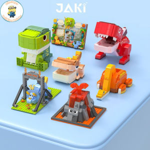 Hộp Đựng BútGiá Đỡ Điện ThoạiHôp Đựng Đồ Hình Khủng Long T-Rex No.JK5102-12 Với 200+PCS Đồ Chơi Lắp Ráp Kiểu LEGO