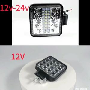 Lampu Kerja LED Mini 12V-24V Lampu Sorot Off Road untuk ATV SUV Truk Perahu Forklift Super Terang 12V 24V Lampu Depan LED Barra Kerja