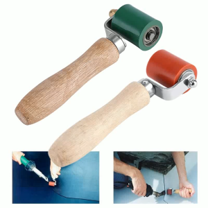 Silicone Pressure Roller High Temperature Resistant 40MM Grip For PVC Tarpaulin Roof Repairs