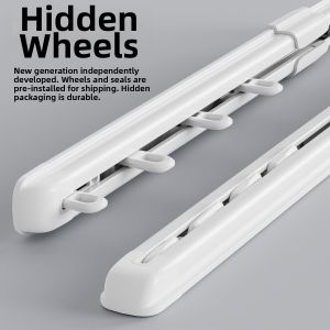 SHELIANKE | Adjustable Top-Side Silent Aluminum Curtain Track