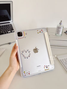 Acrylic iPad Case 2025 New iPadAir7 Protective Cover Compatible with Apple Pro13 Mini6/7 Transparent 10.2 Pen Slot 10.9 Anti-Fall Bend