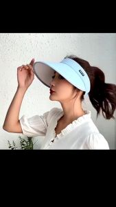 Topi Pantai Outdoor Pelindung Panas Topi Golf / Topi Visor Fashion Lipat Besar Musim Panas
