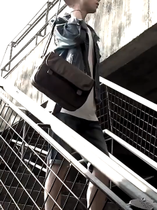 SKM Casual PU Leather Diagonal Waterproof Shoulder Bag BL0548