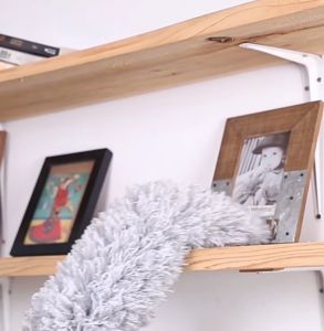 Microfiber Duster, ไม้ปัดฝุ่น, ยืด-หด, ปรับได้ 2.8 เมตร, ราคาถูกต้อง 250 บาท