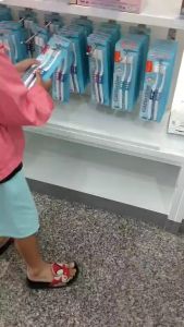 แปรงสีฟัน ดับเบิล แอคทีฟ แปรงสีฟันขนนุ่มพิเศษ จำนวน 1 แพ็ค (2 ด้าม) ราคาถูกต้อง 2,900 เช่น กันไม่รับผลิตภัณฑ์ กับสินค้า