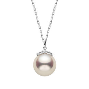 Helas | Akoya Seawater Pearl 18K Gold Pendant Necklace