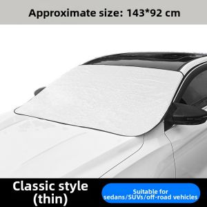 Sun Rain Heat Protection Thickened Car Windshield Cover