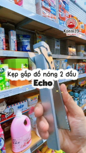 KẸP GẮP ĐỒ NÓNG CÓ MỎ KẸP ECHO - DÀI 15.3CM