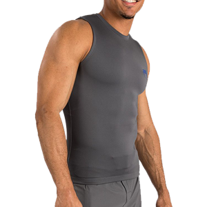 Venum - Contender Sleeveless Rashguard for Jiu-Jitsu/MMA - Grey