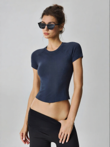 MITAOGIRL | Gym & Yoga Quick Drying Short Sleeve T Shirt