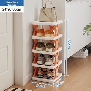 MOLORE | Entry Easy Assembly Space-Saving Shoe Rack