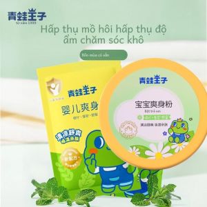 2 Chiếc Hoa Văn Mới Ếch Hoàng Tử Bột Cho Bé Phát Ban Nhiệt 80G/140G Bột Talcum Bổ Sung Cho Bé Và Trẻ Em Đóng Gói & Đóng Hộp