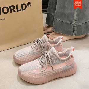JIFANPAUL | Coconut Style Female Summer New Flyknit Breathable Lightweight Shoes
