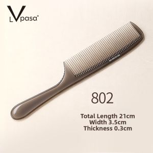 LVpasa | Professional Barber Comb Dual Ended Sharp Tail Measuring Comb