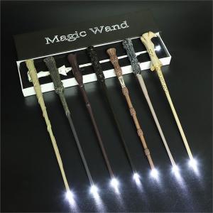 Glowing Harry Potter Magic Wand Cosplay Prop Film And TV Peripherals Toy Lumos Wand Authentic Design Collectible Item