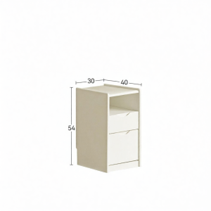 WEISHA | Solid Wood Telescopic Vanity Table with Mirror White