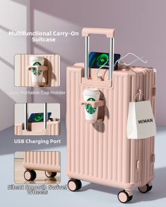 MIMANI | New 2026 Edition Quiet Multi-directional Wheel Luggage 20 Inch