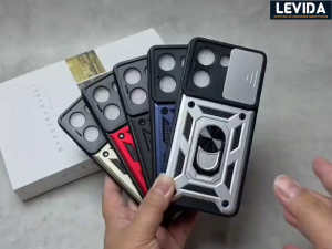 Poco X7 Pro 5G Case Robot Ringstand Slide Kamera Poco X7 Pro 5G