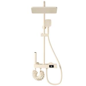 QIANMUYU | Constant Temperature White Shower Set