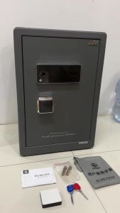 ART-069 Brankas Besi Digital Sidik Jari Double Unlocking Safe Box Digital Brangkas Besar Tinggi 60cm