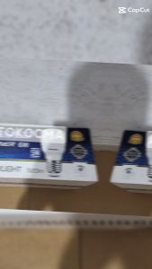 Lampu LED Bohlam Fortuner Capsul 12w 12watt Hannochs Cahaya Putih 1 DUS 100Pcs