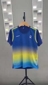 KAOS COWOK CEWEK Atasan Olahraga Jersey Bulutangkis Fitnes Runing Sepeda Santai Tenis Meja