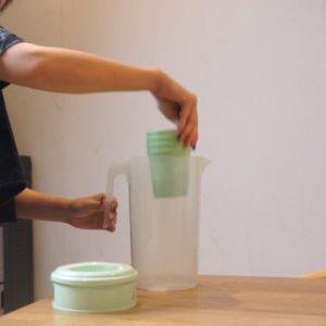 Indokurnia Teko Gelas Compact Set Ori