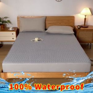 100%Waterproof antifouling soft comfortable Bed Sheet Protector Mattress Cover Single/Queen/King Size bedsheet foam bed