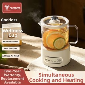 DUSTDEER | Office and Home Glass Mini Kettle Teapot