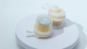 Corrosion Resistant Inline Fuel Filter Sturdy Plastic Housing for Car Motorcycle Engine Repair Replacement Parts