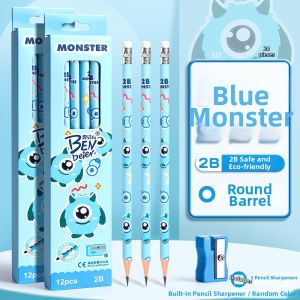 BAODIAN | Non-toxic 2B Pencil with Eraser Head